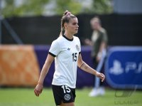 Fussball International Euro 2025,
Mannschaftsfoto Deutsche Frauen Nationalmannschaft