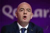 FUSSBALL WM 2022 Eroeffnung Pressekonferenz: FIFA Praesident Gianni Infantino (Schweiz)