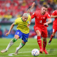 FUSSBALL WM 2022 Vorrunde: Brasilien - Schweiz