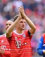 Fussball 1. Bundesliga 22/23: FC Bayern Muenchen - FC Schalke 04