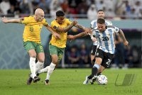 FUSSBALL WM 2022 Achtelfinale: Argentinien - Australien