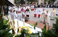 Fronleichnamsprozession 2024 in Rottenburg