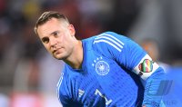 FUSSBALL WM 2022: Torwart Manuel Neuer (Deutschland) mit One Love-Binde