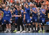 Handball  1. Bundesliga 2023/2024: HBW Balingen-Weilstetten  -  Fuechse Berlin