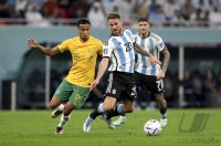 FUSSBALL WM 2022 Achtelfinale: Argentinien - Australien