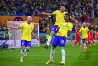 FUSSBALL WM 2022 Achtelfinale: Brasilien - Suedkorea