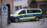 Demonstration auf dem Rottenburger Marktplatz (Kreis Tuebingen)