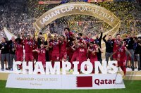 FUSSBALL AFC Asian Cup Finale: Jordanien - Katar