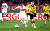 Fussball DFB Pokal 2023/2024: VfB Stuttgart - Borussia Dortmund