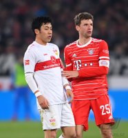 Fussball 1. Bundesliga 22/23: VfB Stuttgart - FC Bayern Muenchen