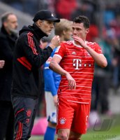 Fussball 1. Bundesliga 22/23: FC Bayern Muenchen - TSG 1899 Hoffenheim