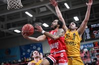 Basketball 1. Bundesliga 23/24: Tigers Tuebingen - Wuerzburg Baskets