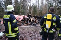 Erneuter Holzstapel-Brand in Rottenburg - Oberndorf