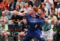 Handball  1. Bundesliga 2023/2024: HBW Balingen-Weilstetten  -  Fuechse Berlin