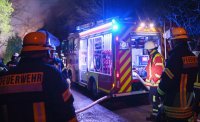 Brandserie: Schuppen-Brand in Rottenburg - Oberndorf