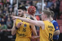 Basketball 1. Bundesliga 23/24: Tigers Tuebingen - HAKRO Merlins Crailsheim