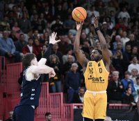 Basketball 2. Bundesliga 24/25: Tigers Tuebingen - ART Giants Duesseldorf