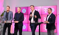 Fussball 1. Bundesliga 22/23: Pressekonferenz Sponsoring FC Bayern und Telekom