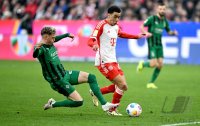 Fussball 1. Bundesliga 23/24: FC Bayern Muenchen - Borussia Moenchengladbach