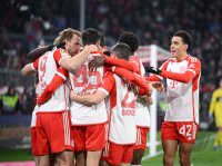 Fussball 1. Bundesliga 23/24: FC Bayern Muenchen - VfB Stuttgart