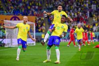 FUSSBALL WM 2022 Achtelfinale: Brasilien - Suedkorea