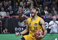 Basketball 1. Bundesliga 23/24: Tigers Tuebingen - HAKRO Merlins Crailsheim