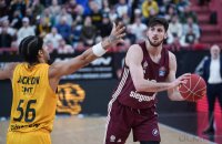 Basketball 1. Bundesliga 23/24: Tigers Tuebingen - FC Bayern Muenchen Basketball