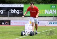 Fussball Regionalliga Sued, Familientag TSG Balingen Fotoshooting Media Day