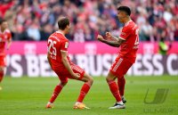 Fussball 1. Bundesliga 22/23: FC Bayern Muenchen - FC Schalke 04