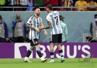 FUSSBALL WM 2022 Achtelfinale: Argentinien - Australien