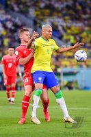 FUSSBALL WM 2022 Vorrunde: Brasilien - Schweiz