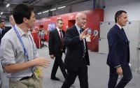 Fussball FIFA Confed Cup 2017: FIFA Praesident Gianni Infantino (Schweiz)