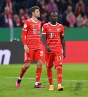 Fussball DFB Pokal Viertelfinale 22/23: FC Bayern Muenchen - SC Freiburg