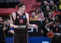 Basketball 1. Bundesliga 23/24: Tigers Tuebingen - EWE Baskets Oldenburg