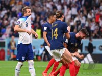 FUSSBALL WM 2022 Viertelfinale England - Frankreich