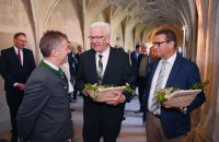 Auswaertige Kabinettssitzung im Kloster Bebenhausen (Sommerrefektorium)