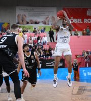 Basketball BBL Pokal 23/24: Tigers Tuebingen - Basketball Loewen Braunschweig