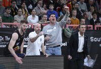 Basketball 1. Bundesliga 23/24: Tigers Tuebingen - HAKRO Merlins Crailsheim