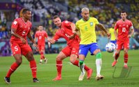 FUSSBALL WM 2022 Vorrunde: Brasilien - Schweiz