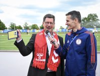 Fussball International EURO 2024: Training Daenemark in Freudenstadt