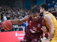 Basketball 1. Bundesliga 23/24: Tigers Tuebingen - FC Bayern Muenchen Basketball