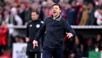 Fussball  DFB Pokal Achtelfinale  24/25: FC Bayern Muenchen - Bayer 04 Leverkusen