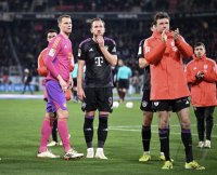 Fussball 1. Bundesliga 23/24: SC Freiburg - FC Bayern Muenchen