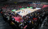 Basketball 1. Bundesliga 23/24: Tigers Tuebingen - FC Bayern Muenchen Basketball