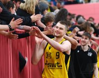 Basketball 2. Liga 22/23 Playoff Viertelfinale: Tigers Tuebingen - Eisbaeren Bremerhaven