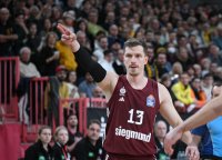 Basketball 1. Bundesliga 23/24: Tigers Tuebingen - FC Bayern Muenchen Basketball