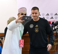 FUSSBALL WM 2022: Vorbereitung Deutschland im Oman