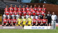 Fussball Regionalliga Sued, Familientag TSG Balingen Fotoshooting Media Day