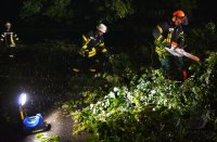 Unwettern, Starkregen am Dienstag Abend