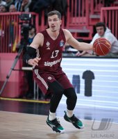 Basketball 1. Bundesliga 23/24: Tigers Tuebingen - FC Bayern Muenchen Basketball